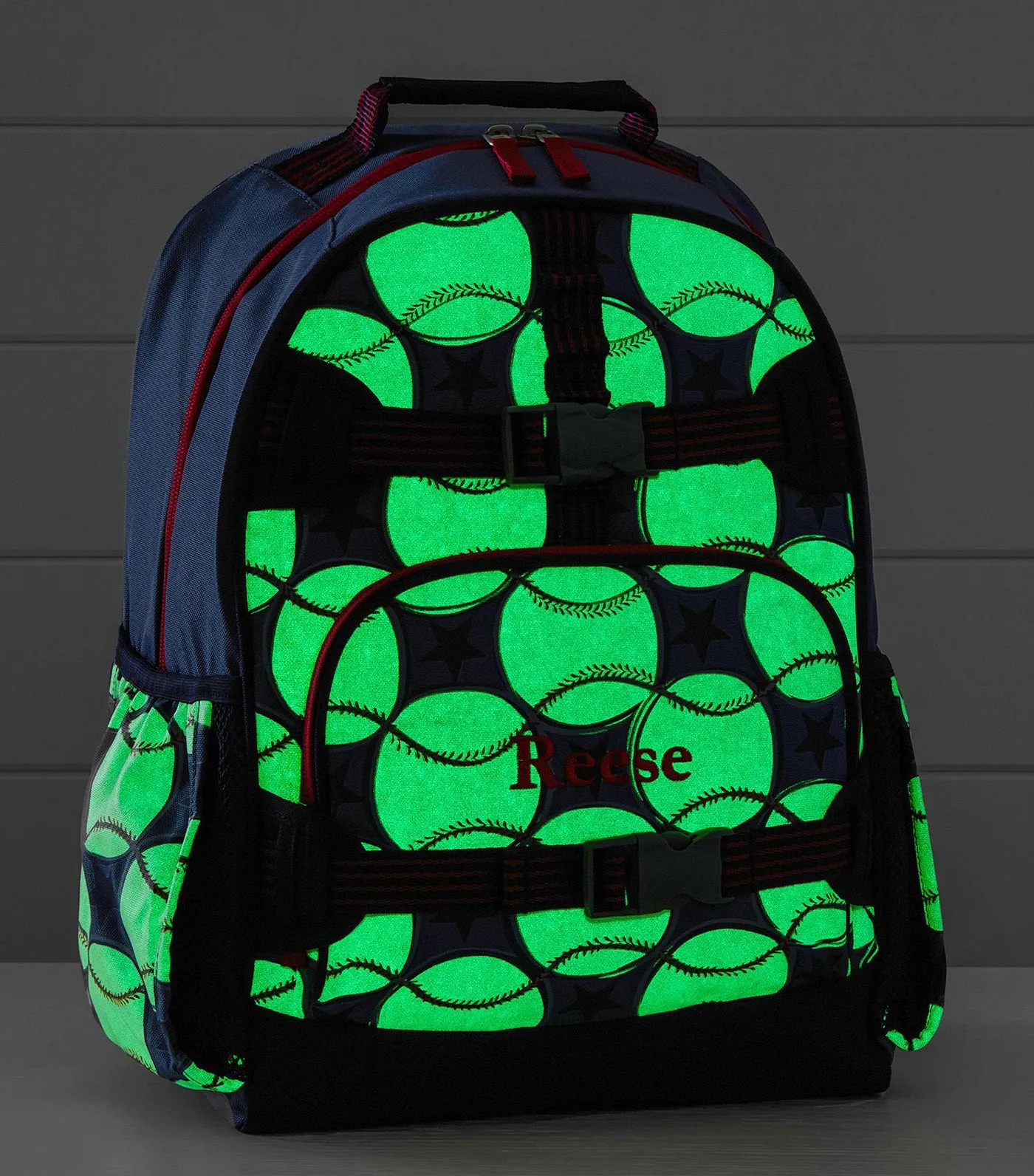 Mackenzie Play Ball Glow-in-the-Dark Backpacks Multi - Large