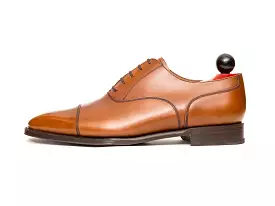 Magnolia - MTO - Caramel Calf - MGF Last - Single Leather Sole