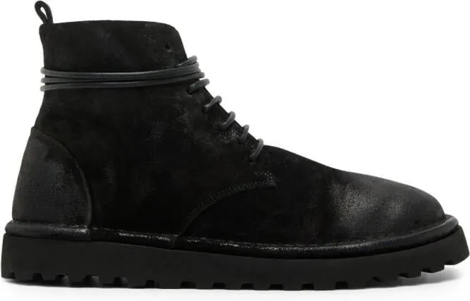 Marsèll nubuck ankle boots Black