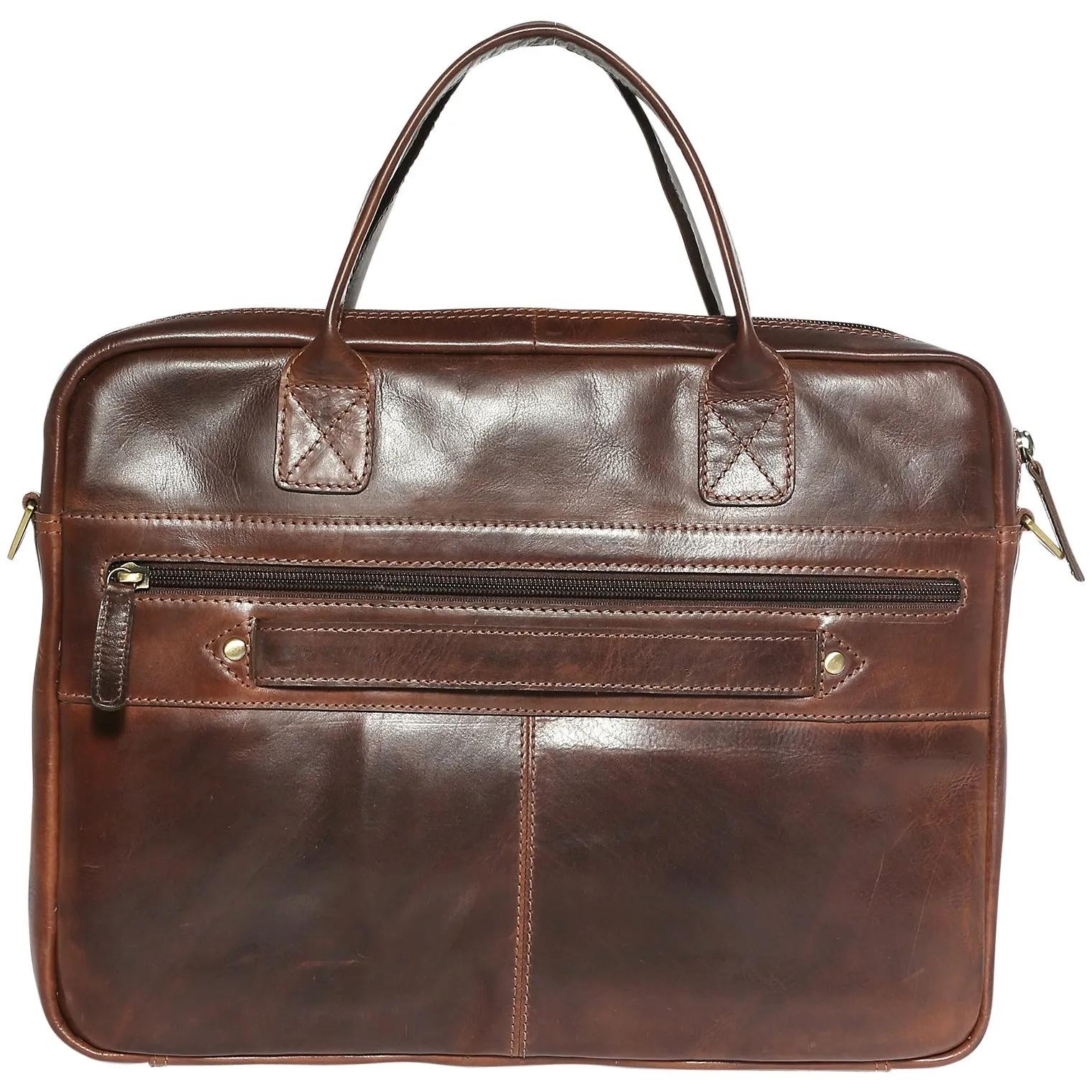 Modapelle Men's Vintage Leather Satchels 3916