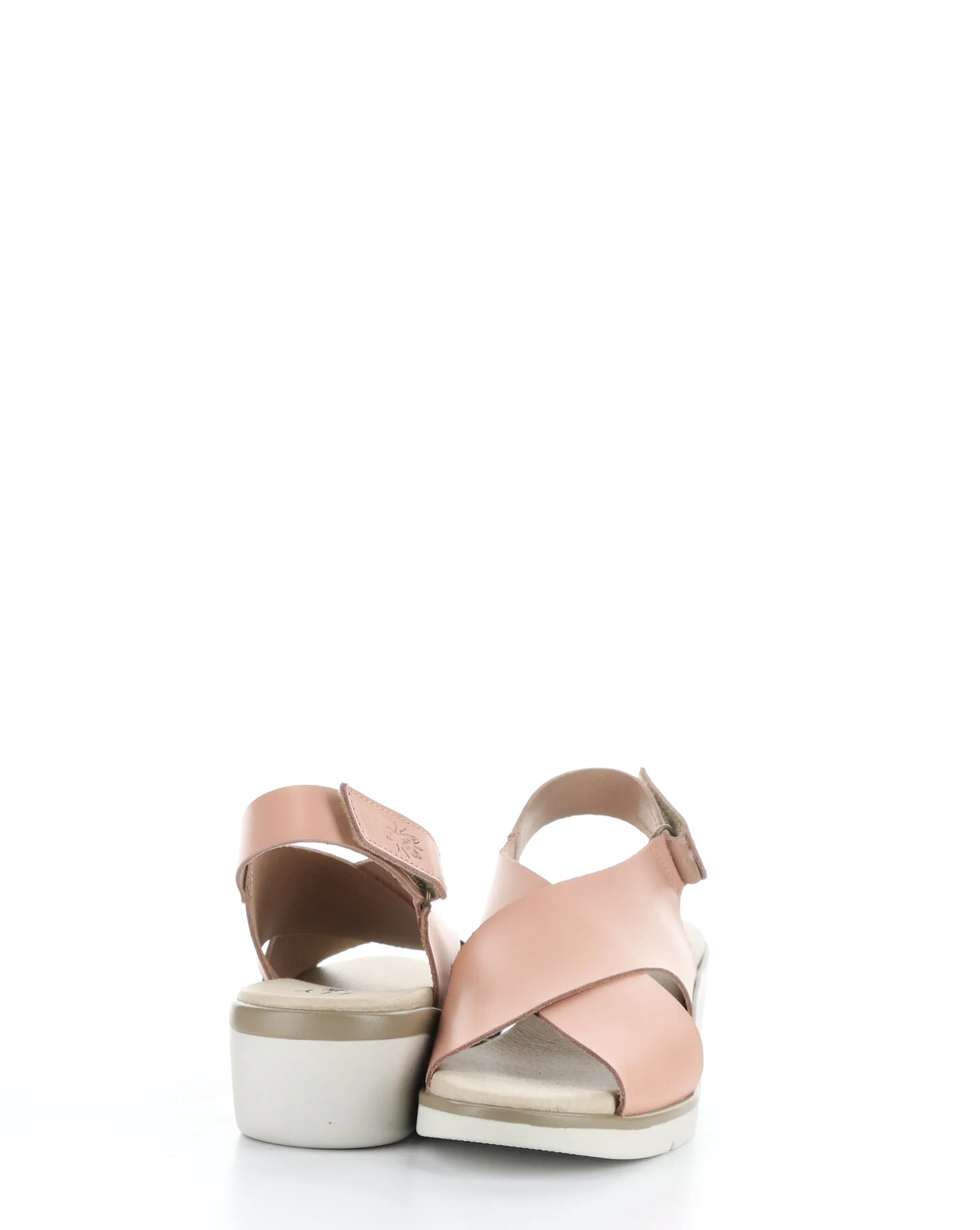 NABI058FLY 000 NUDE PINK Round Toe Sandals