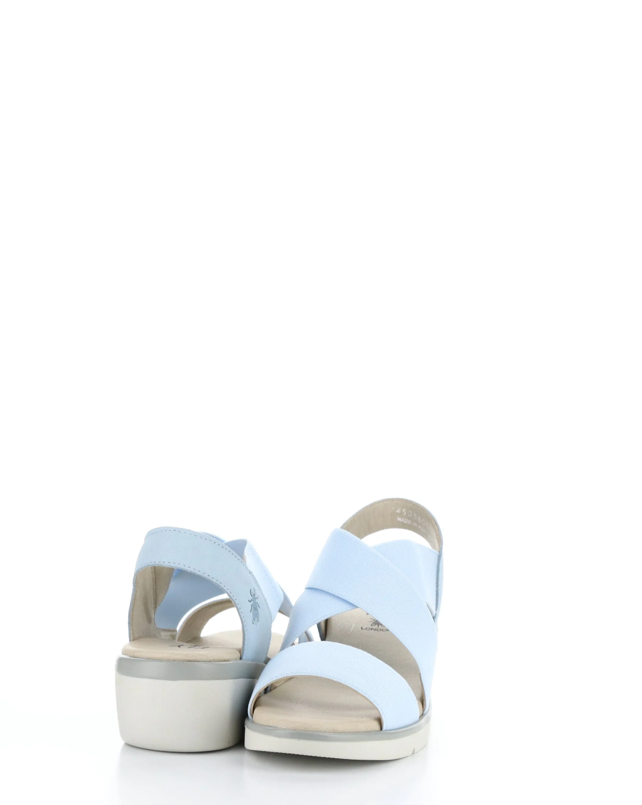 NOLI056FLY 003 SKY BLUE Elasticated Sandals