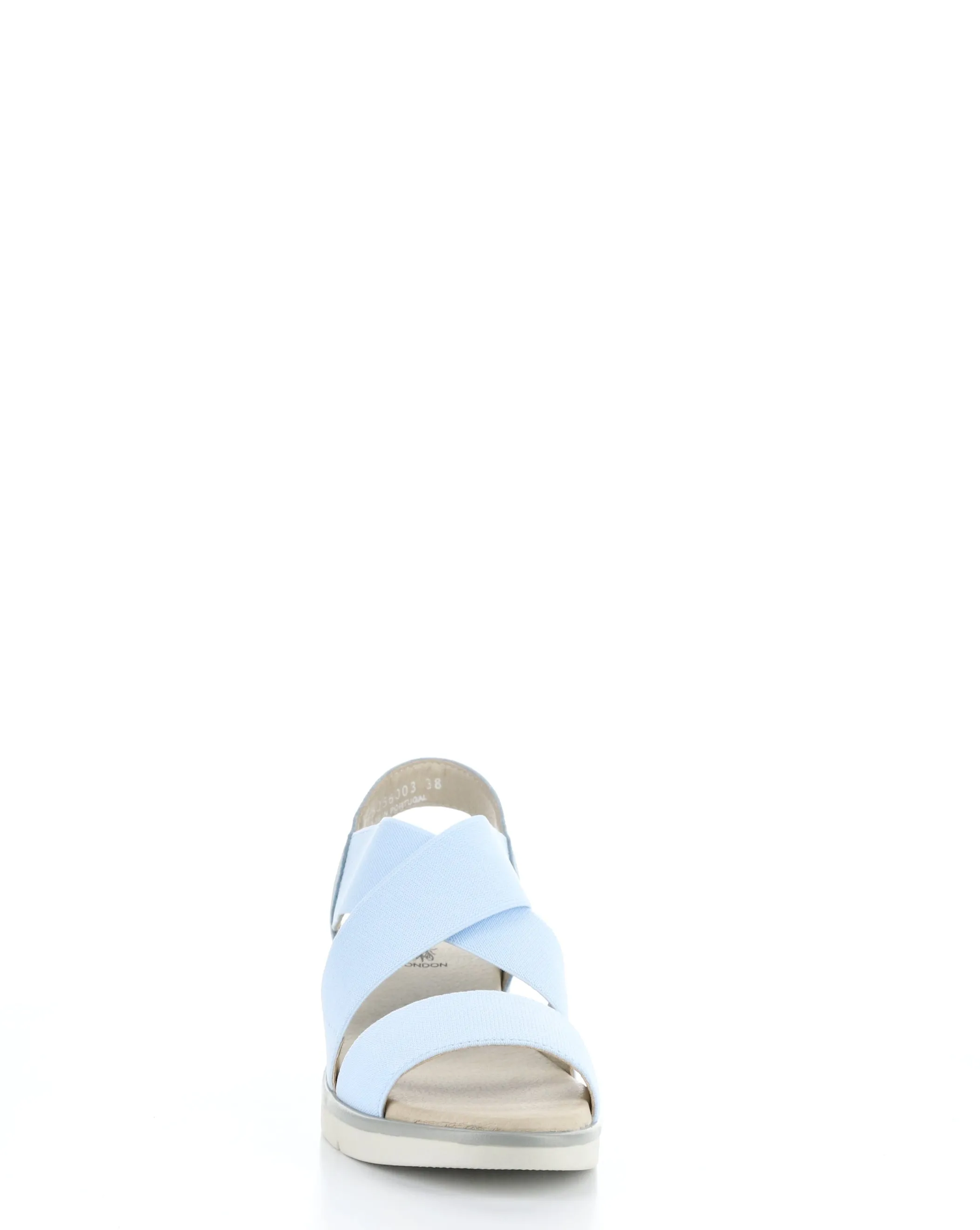 NOLI056FLY 003 SKY BLUE Elasticated Sandals