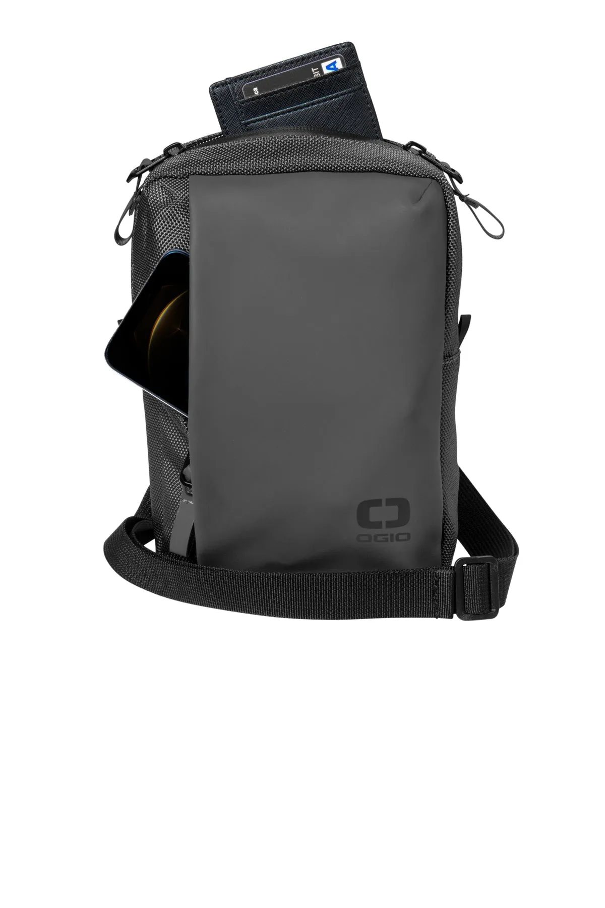 OGIO Resistant Branded Crossbody Bags, Tarmac Grey