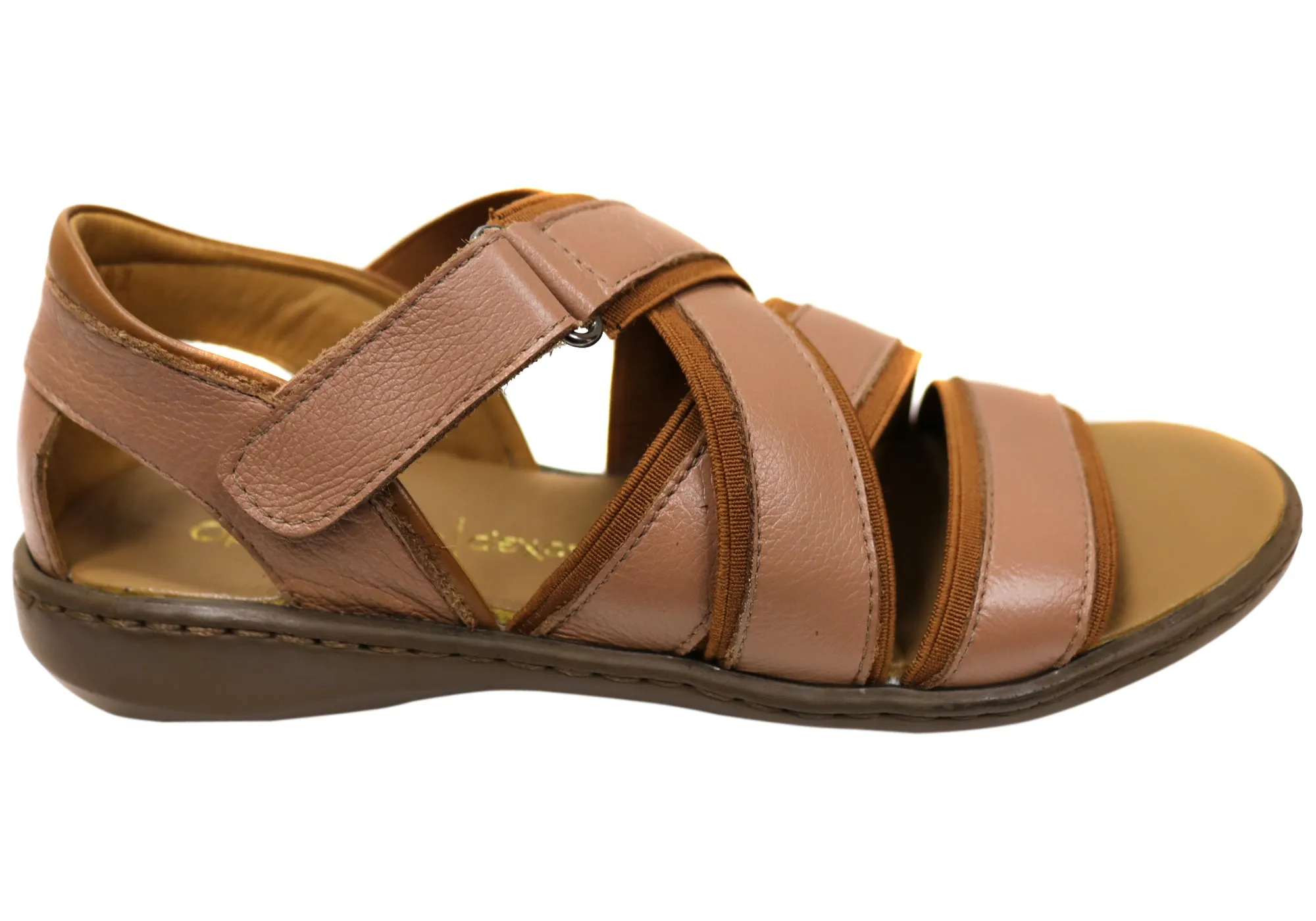 Opananken Roma Womens Comfortable Brazilian Leather Sandals