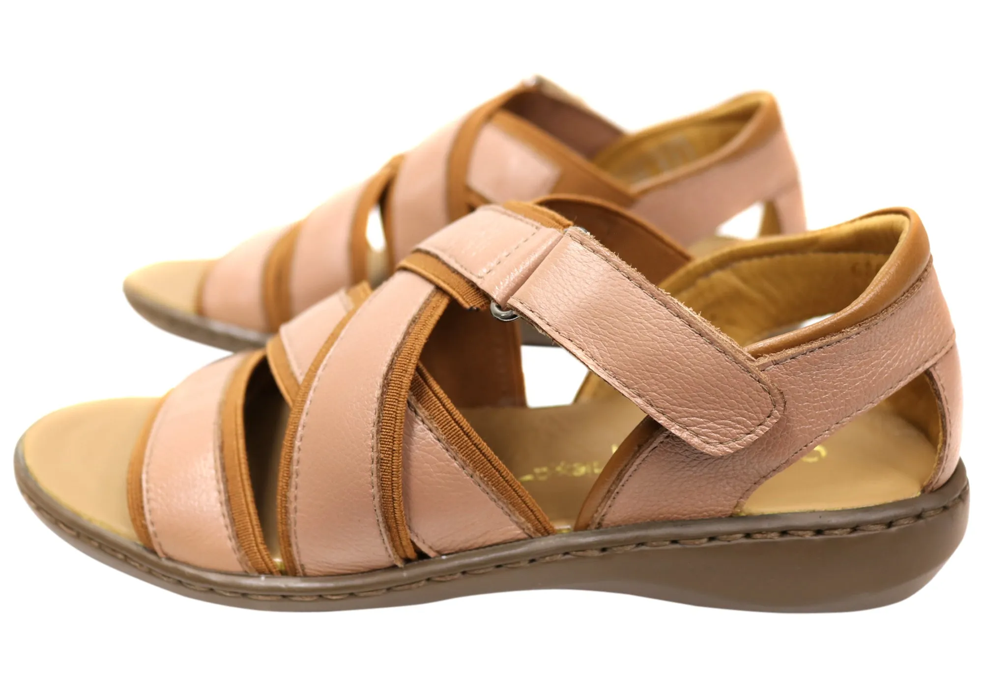 Opananken Roma Womens Comfortable Brazilian Leather Sandals