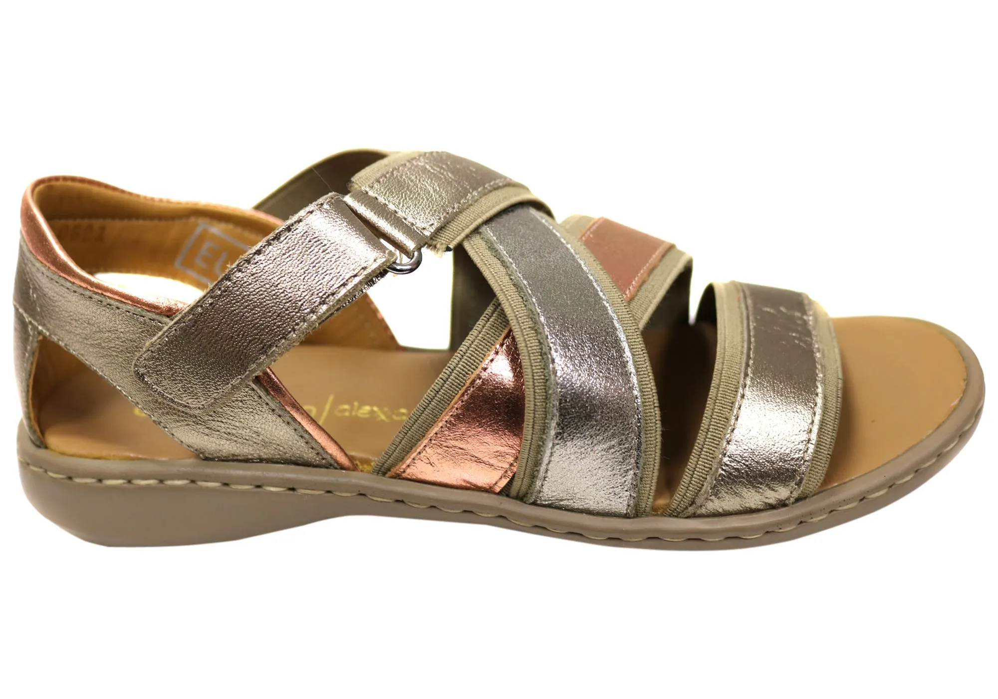 Opananken Roma Womens Comfortable Brazilian Leather Sandals