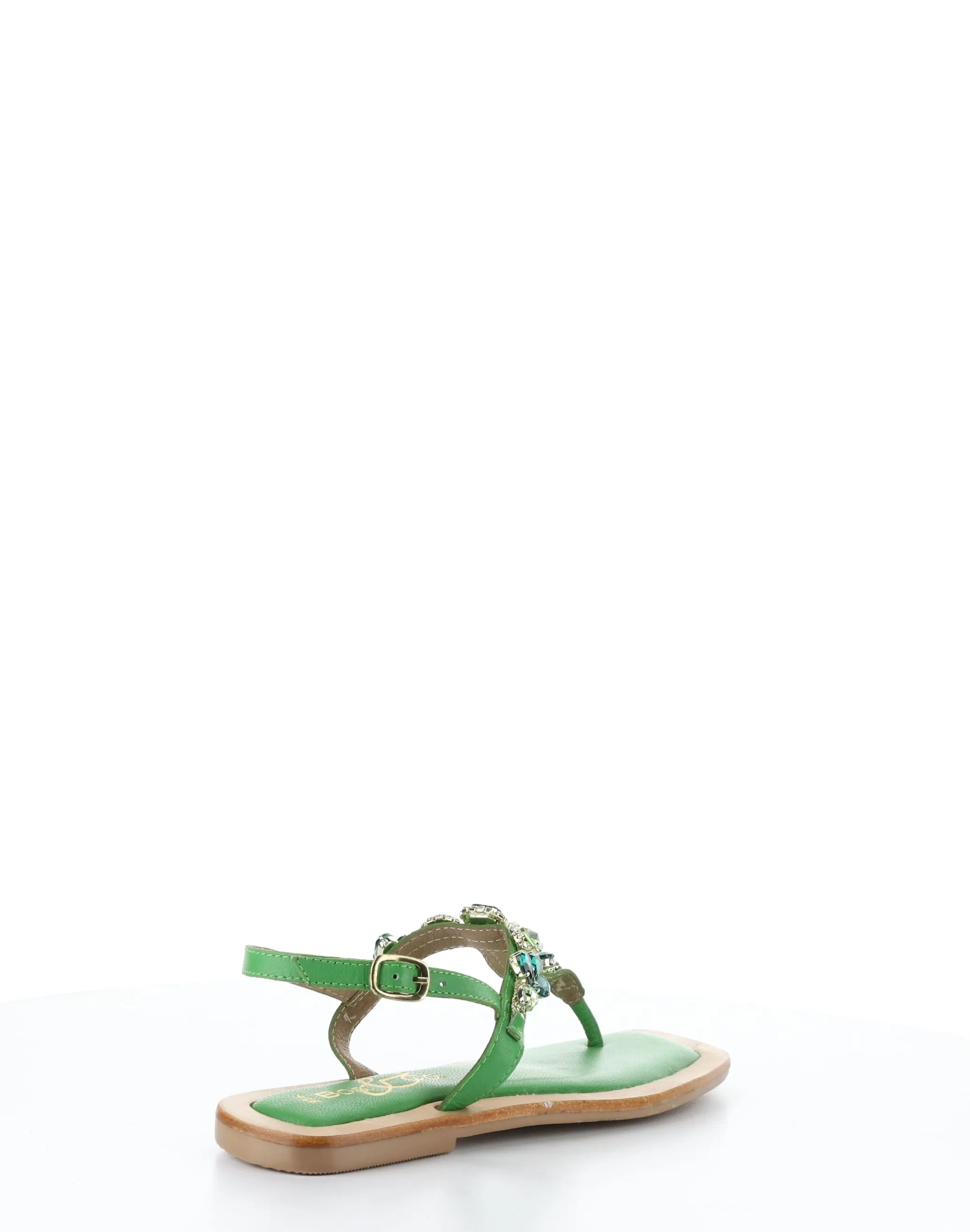 OTU GREEN Buckle Sandals