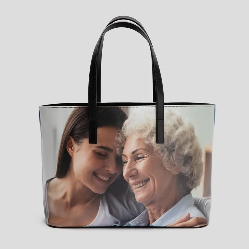 Personalised Tote Bags UK. Design Custom Leather Tote Bags