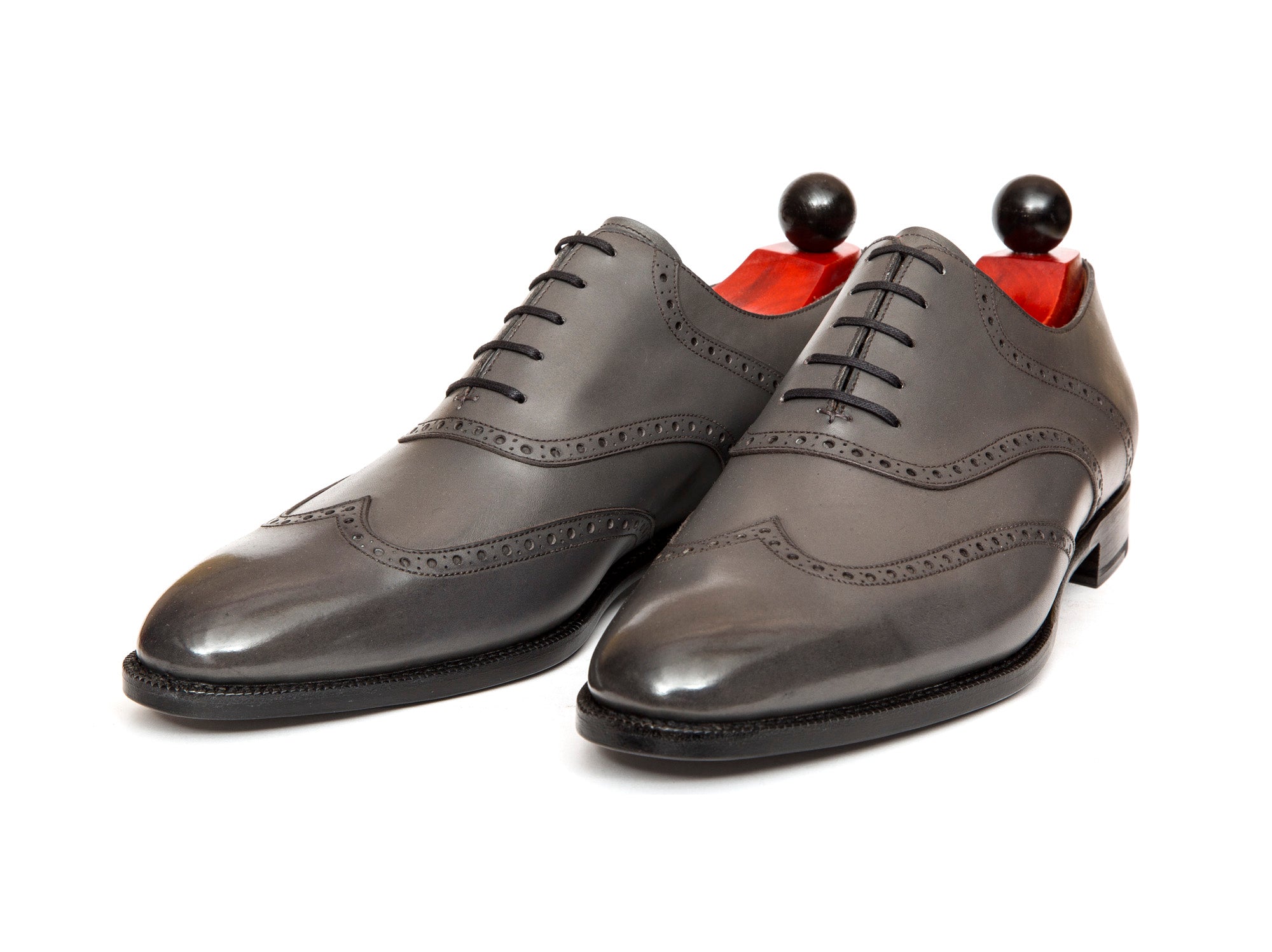 Phinney - MTO - Grey Calf - TMG Last - Single Leather Sole