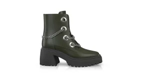 Platform Combat Ankle Boots 52615