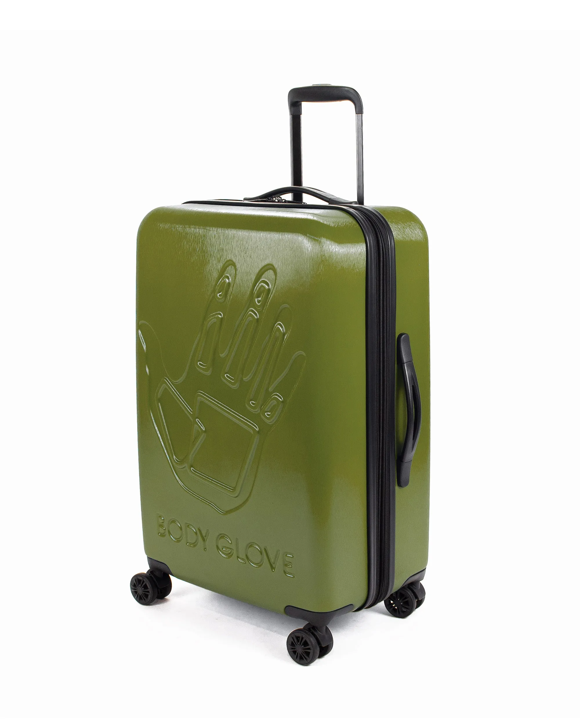 Redondo 3-Piece Hardside Spinner Luggage Set - Olive Branch