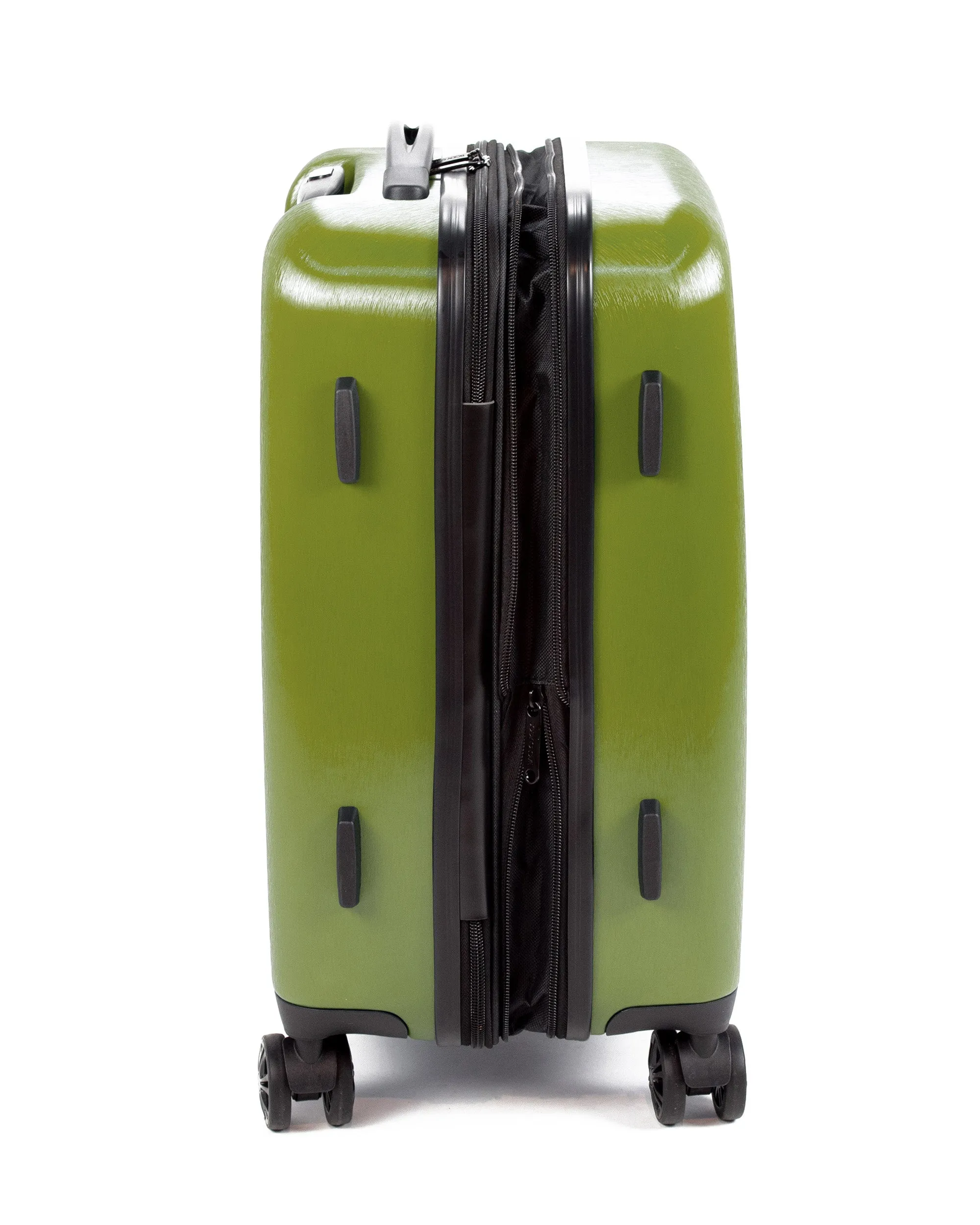 Redondo 3-Piece Hardside Spinner Luggage Set - Olive Branch