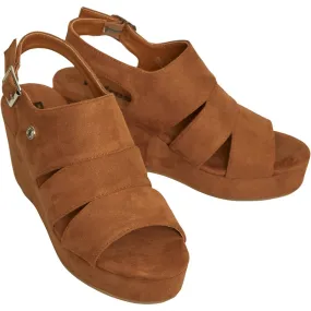 Refresh Womens 170868 Microfiber Sandals Camel