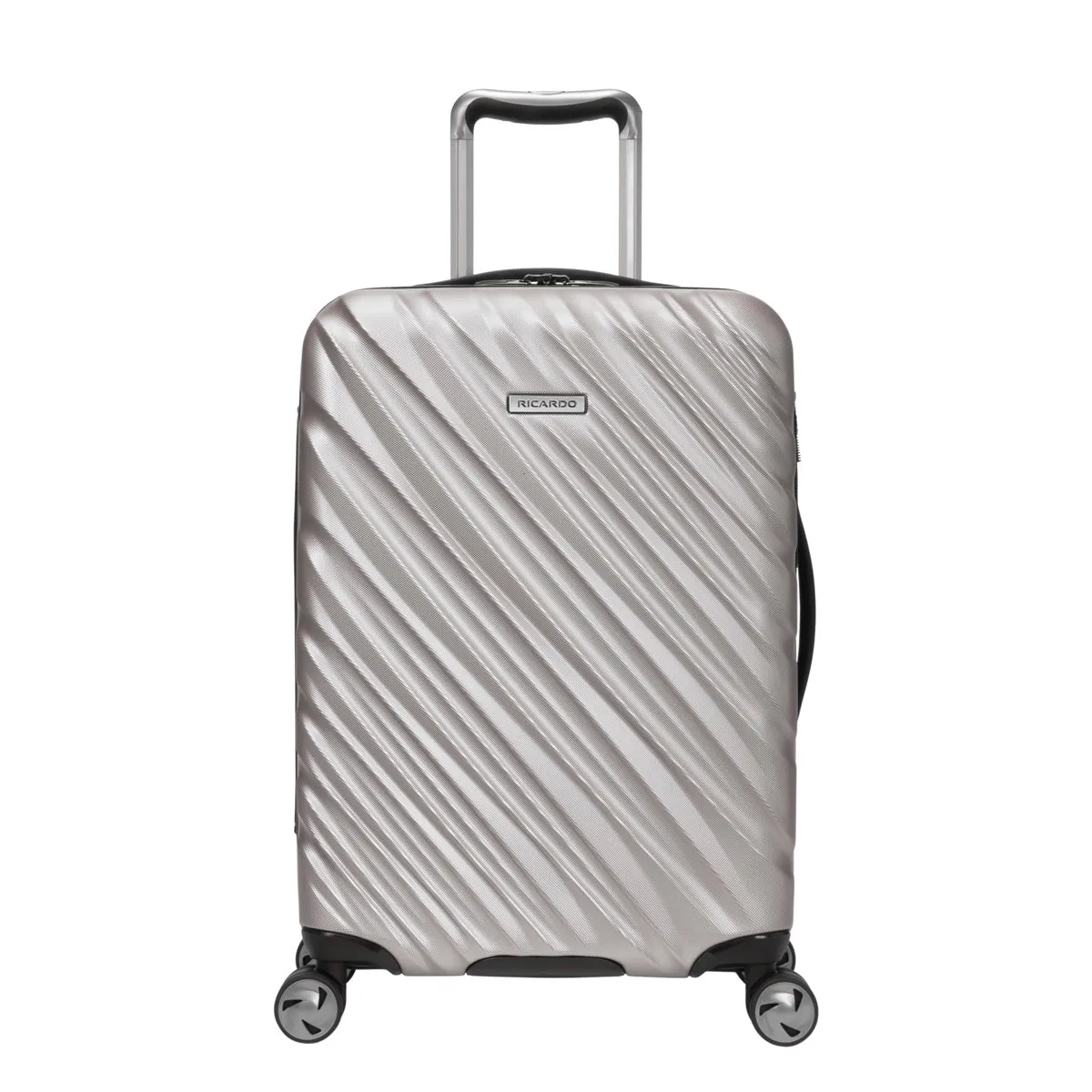 Ricardo Beverly Hills Mojave Expandable Luggage Spinner (Platinum, 2-Piece Set (20, 25))