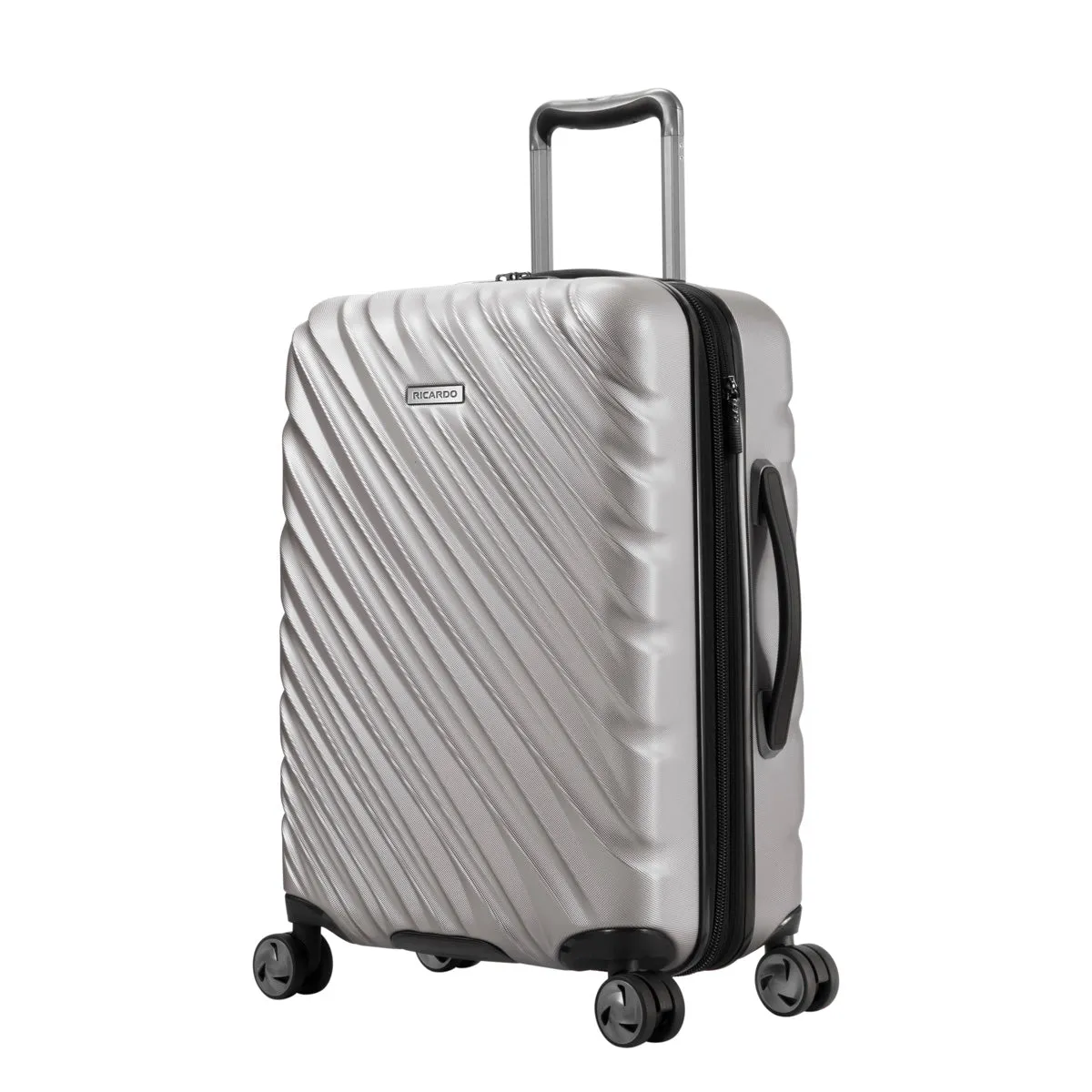 Ricardo Beverly Hills Mojave Expandable Luggage Spinner (Platinum, 2-Piece Set (20, 25))