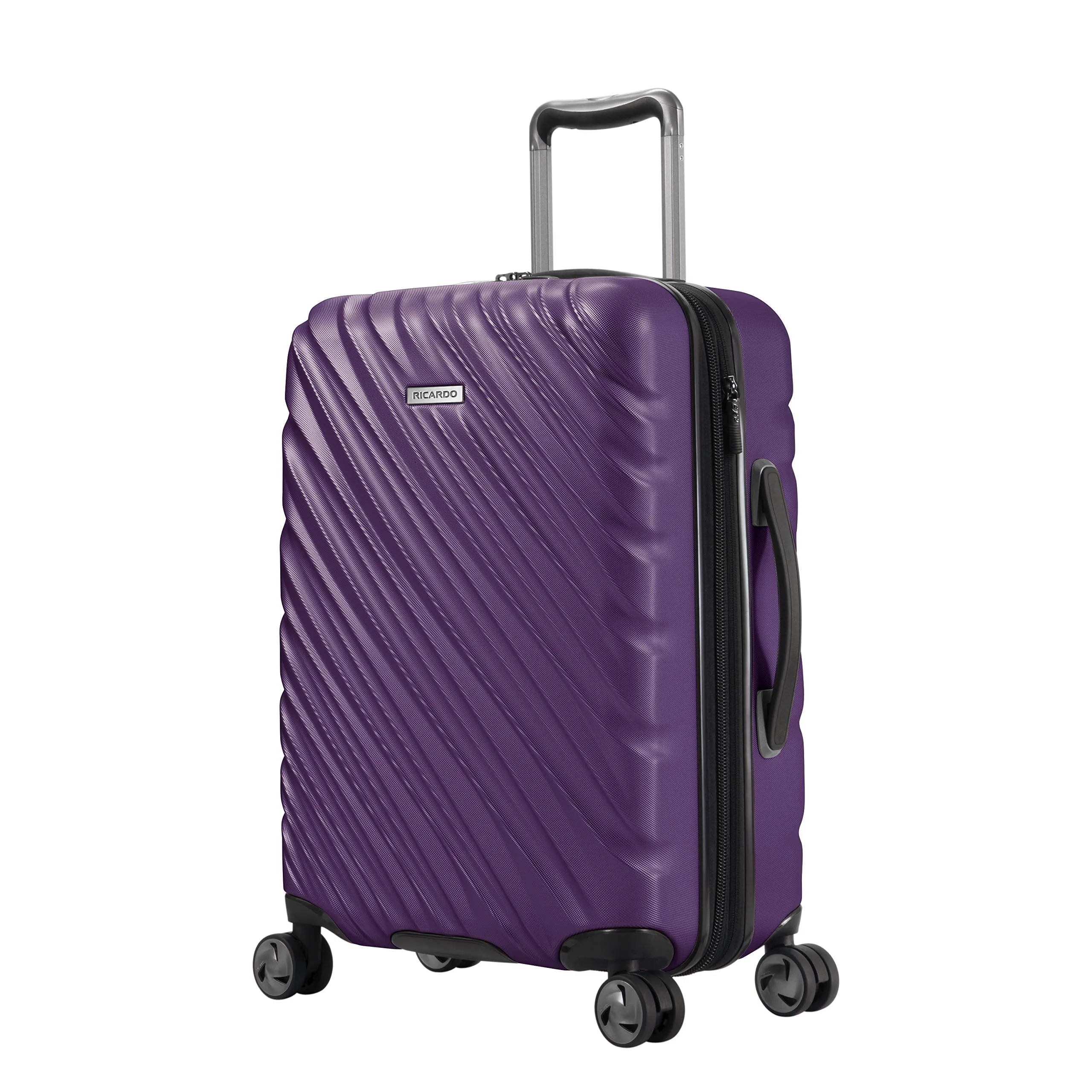 Ricardo Beverly Hills Mojave Expandable Luggage Spinner (Platinum, 2-Piece Set (20, 25))