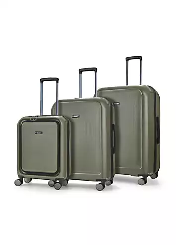 Rock Austin Hardshell 3 Piece Luggage Set | Kaleidoscope