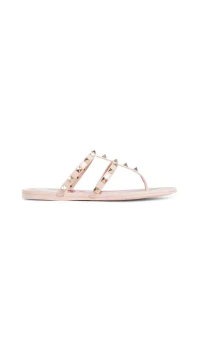 Rockstud Flat Rubber Sandals