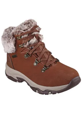 Skechers Faux Fur Ankle Boots