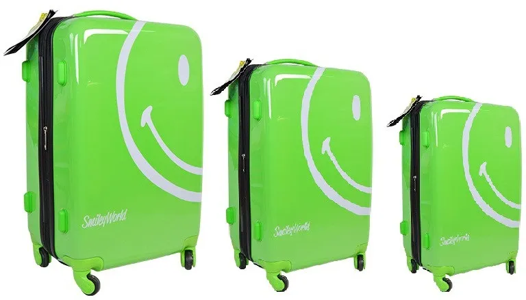 Smiley World Wink 3-Piece Luggage Set 