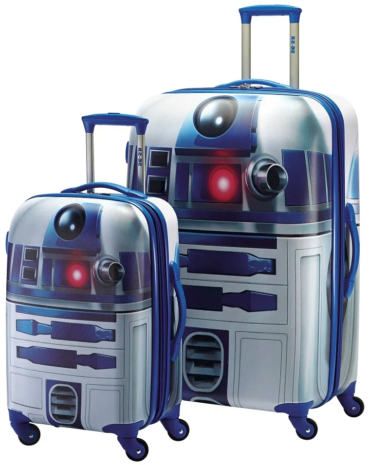 Star Wars R2-D2 Hardside 2-Piece Luggage Set 