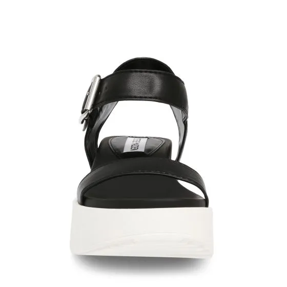 Steve Madden Acoustic Black Multi Sandals