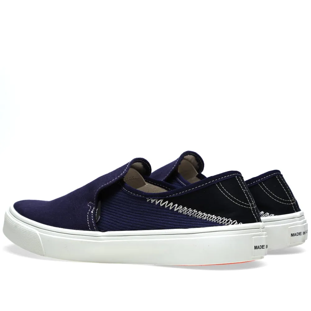 Stone Island x Diemme Canvas Slip On SneakerInk