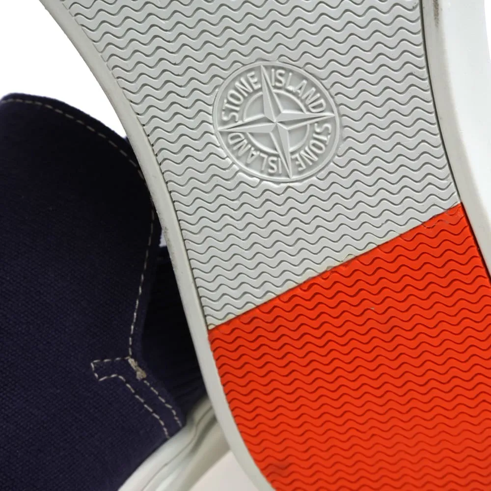 Stone Island x Diemme Canvas Slip On SneakerInk