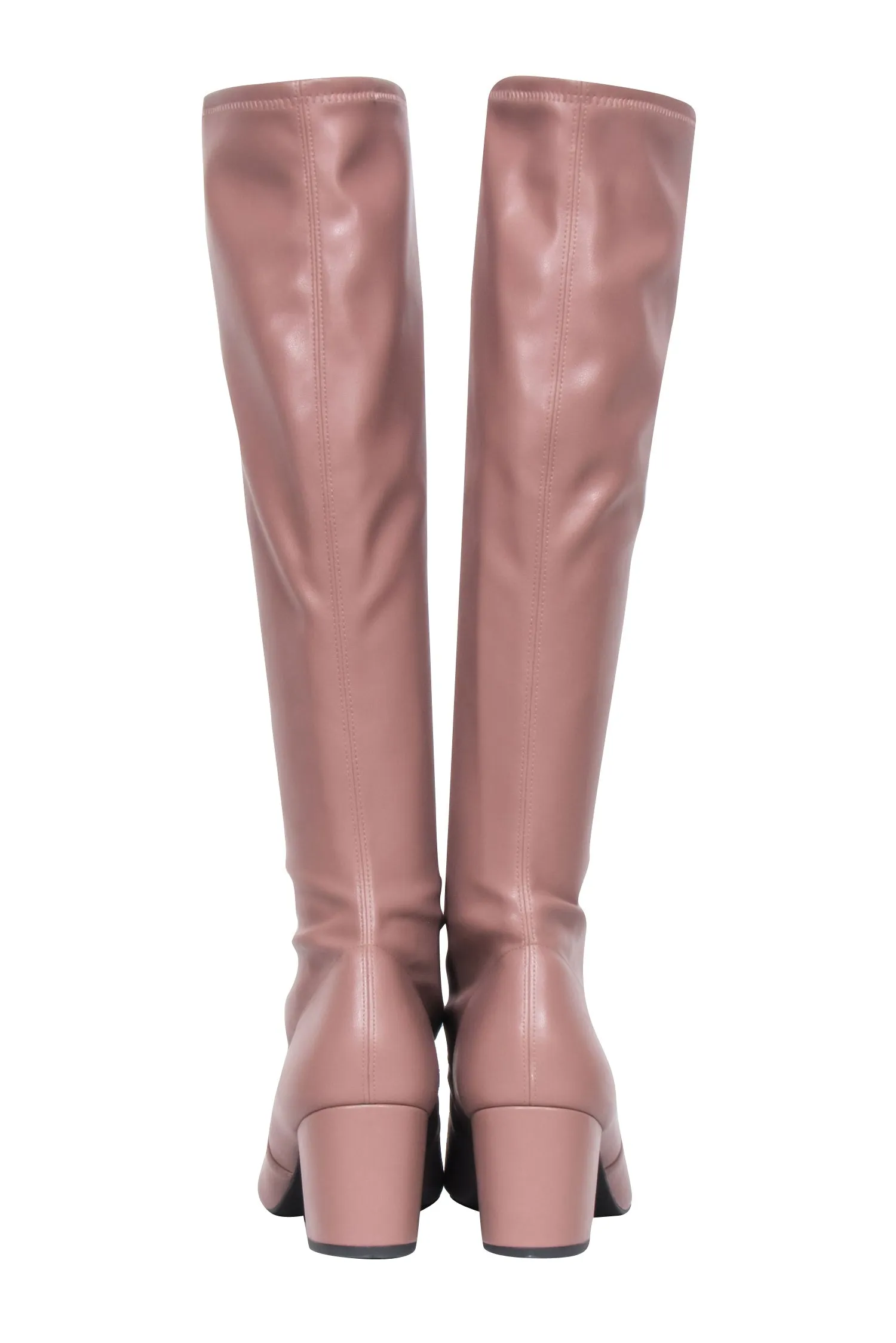 Stuart Weitzman - Taupe Frannie 60 Knee High Boots Sz 10.5