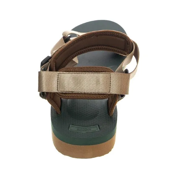 SUICOKE Mens Depa-V2 Khaki Sandals