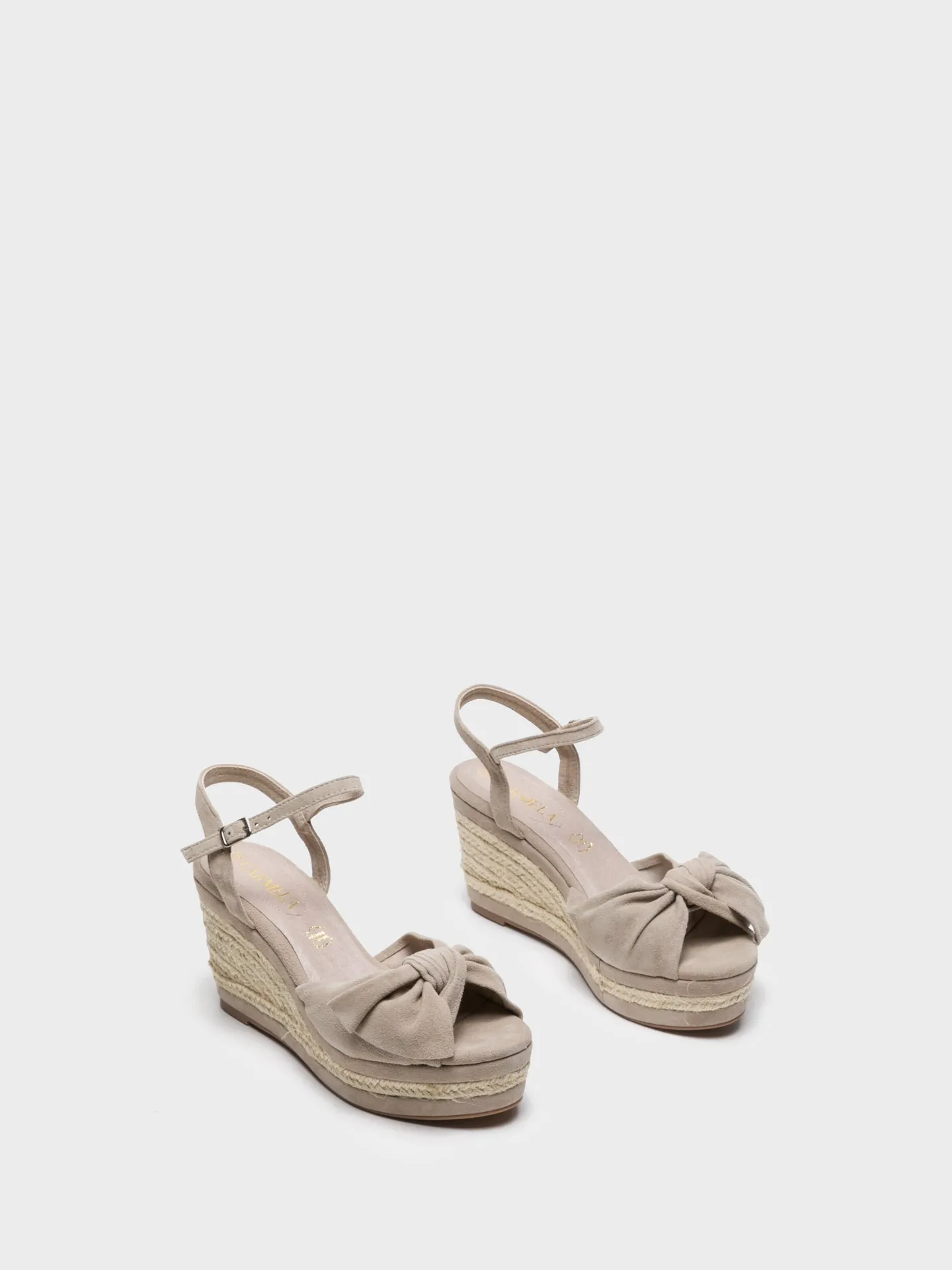 Tan Wedge Sandals