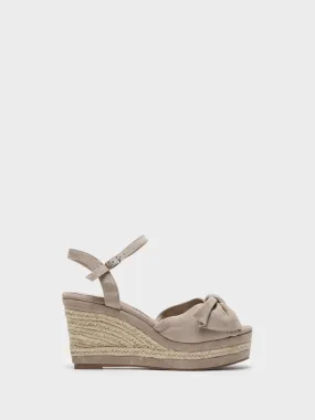 Tan Wedge Sandals