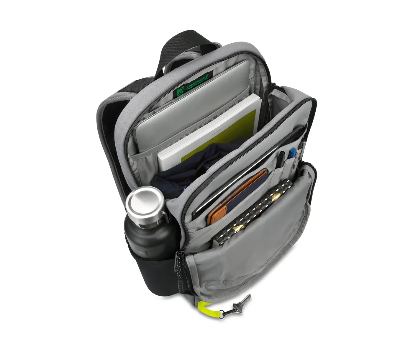 Timbuk2 Parkside Custom Laptop Backpacks, Eco Gunmetal