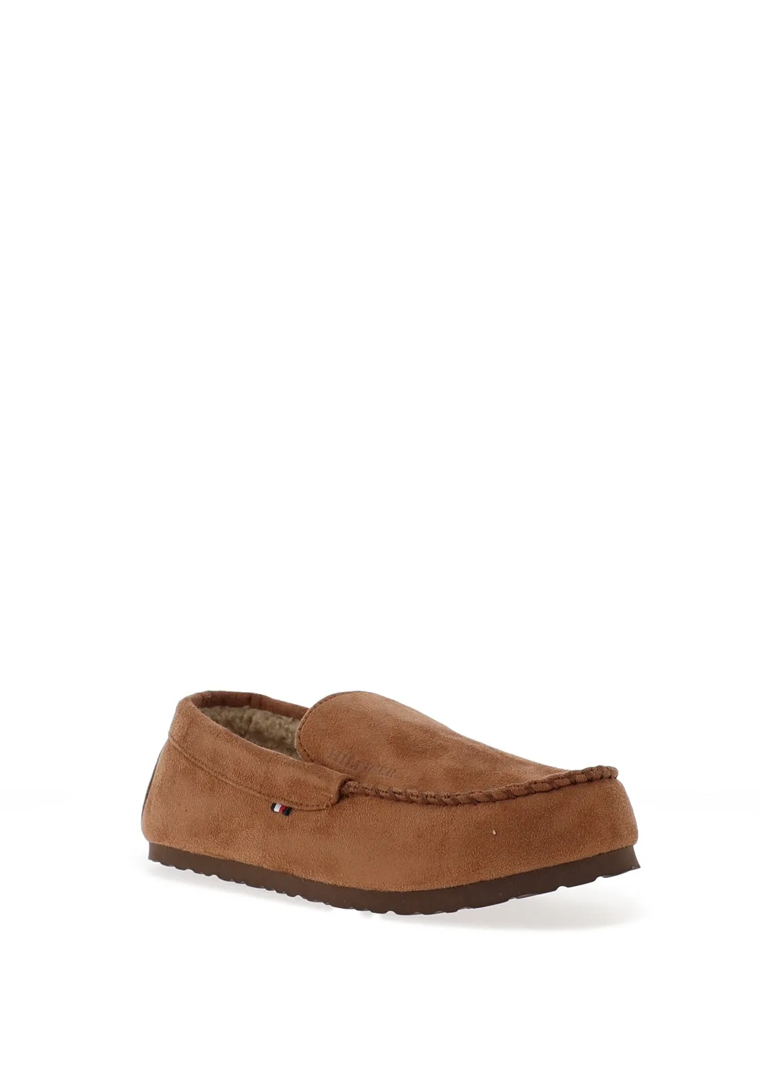 Tommy Hilfiger Driver Slippers, Coconut Brown