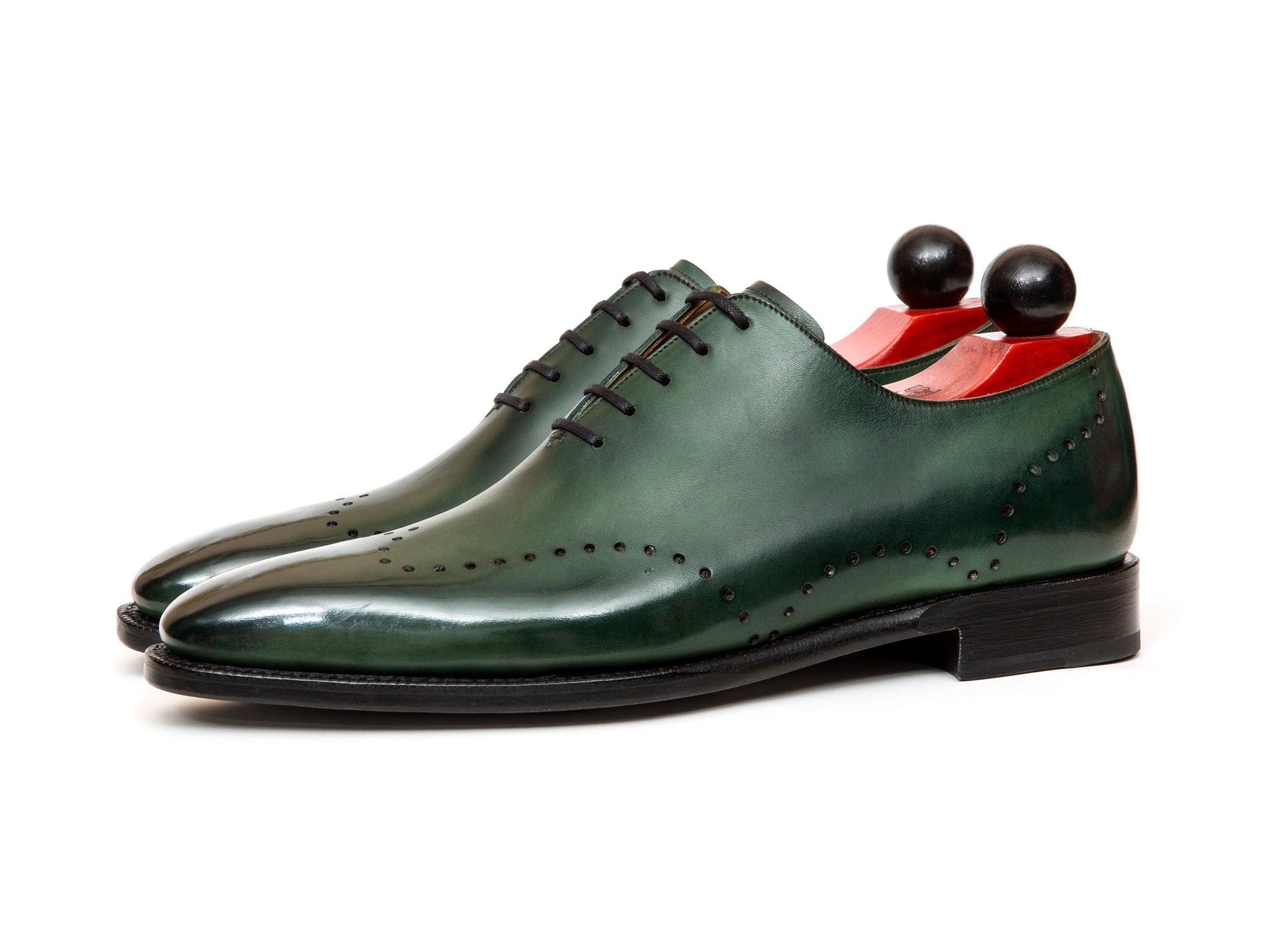 Tony - MTO - Forest Green Calf - LPB Last - Single Leather Sole