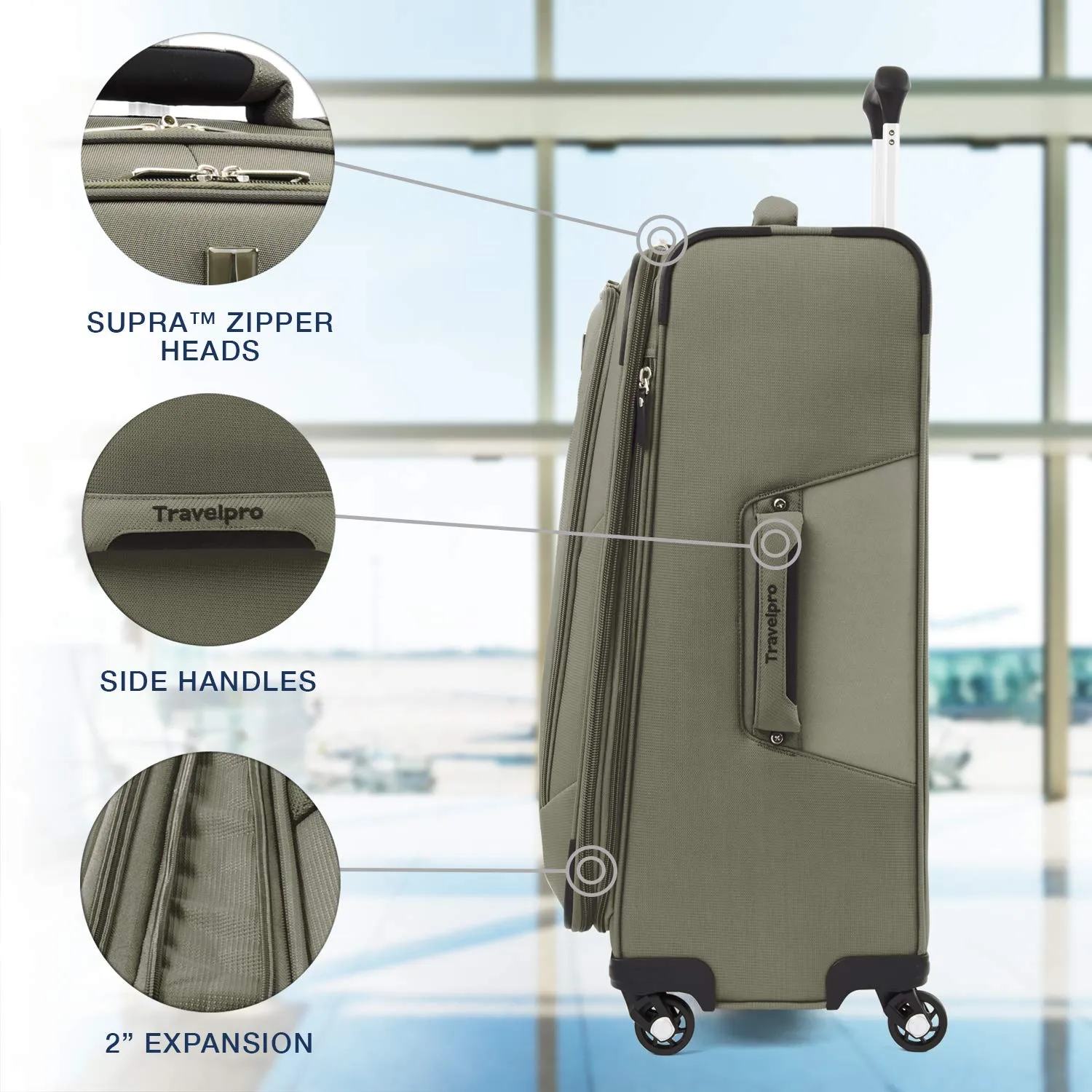 Travelpro Maxlite 5 Carry-On 19-Inch Spinner Softside Luggage