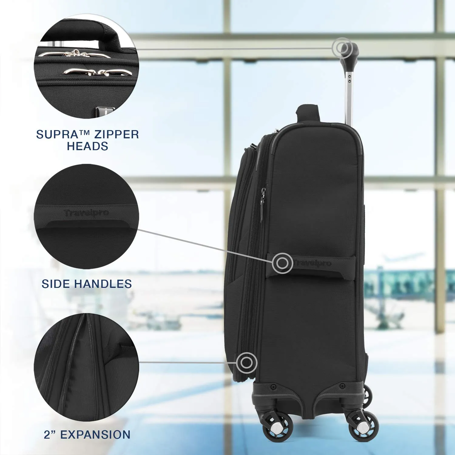 Travelpro Maxlite 5 Carry-On 19-Inch Spinner Softside Luggage