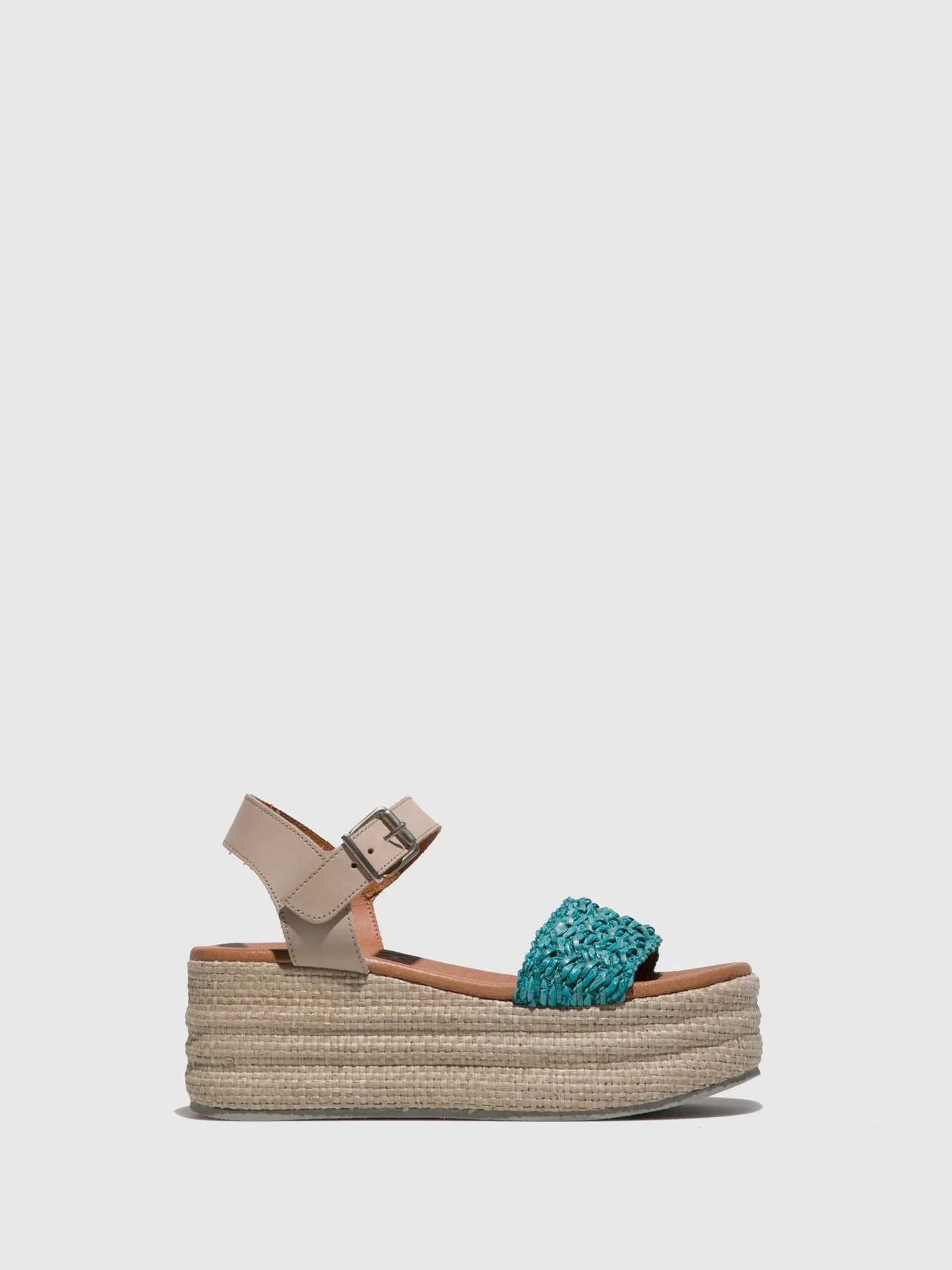 Turquoise Platform Sandals