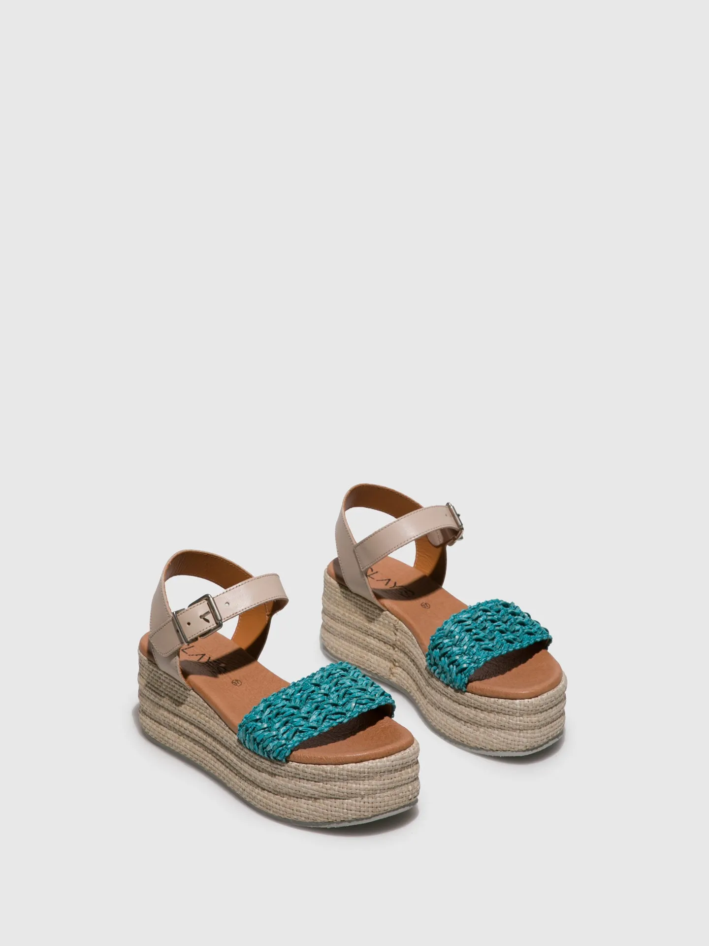 Turquoise Platform Sandals