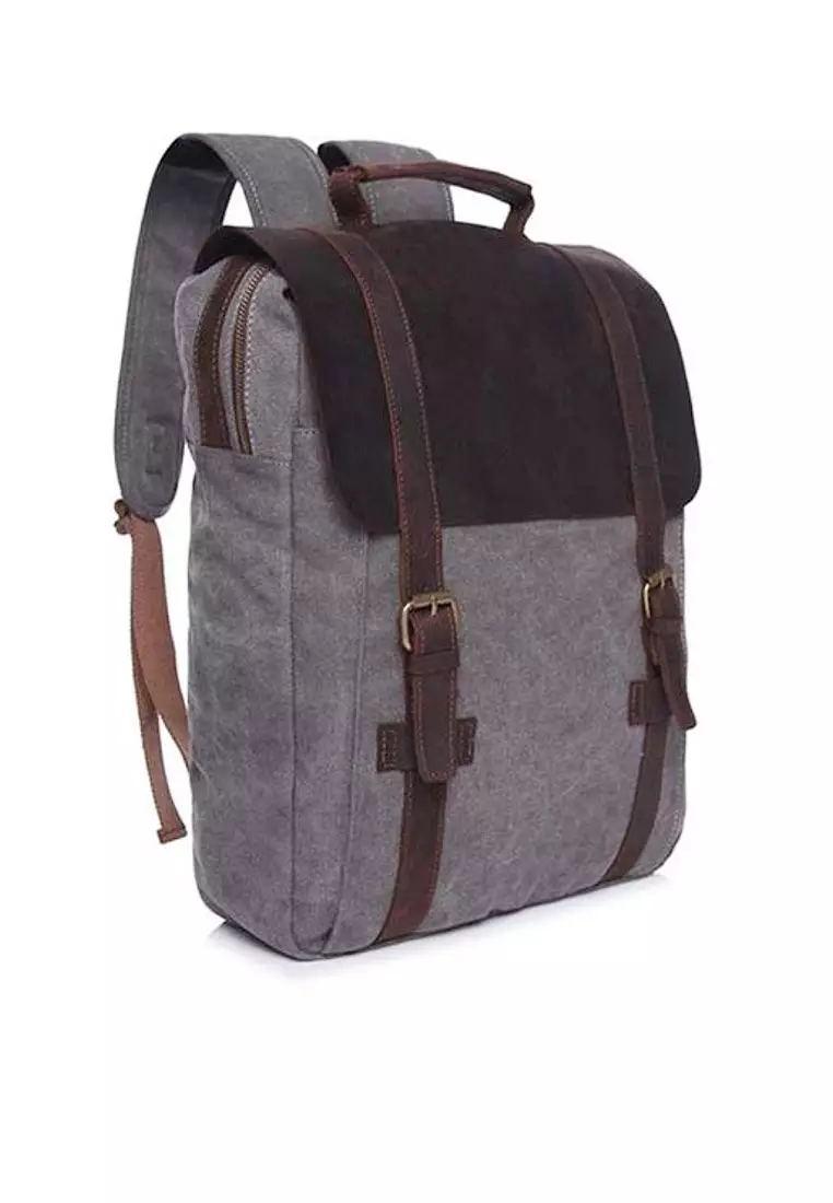 Twenty Eight Shoes VANSA Vintage Wax Canvas Backpacks VBM-Bp1820