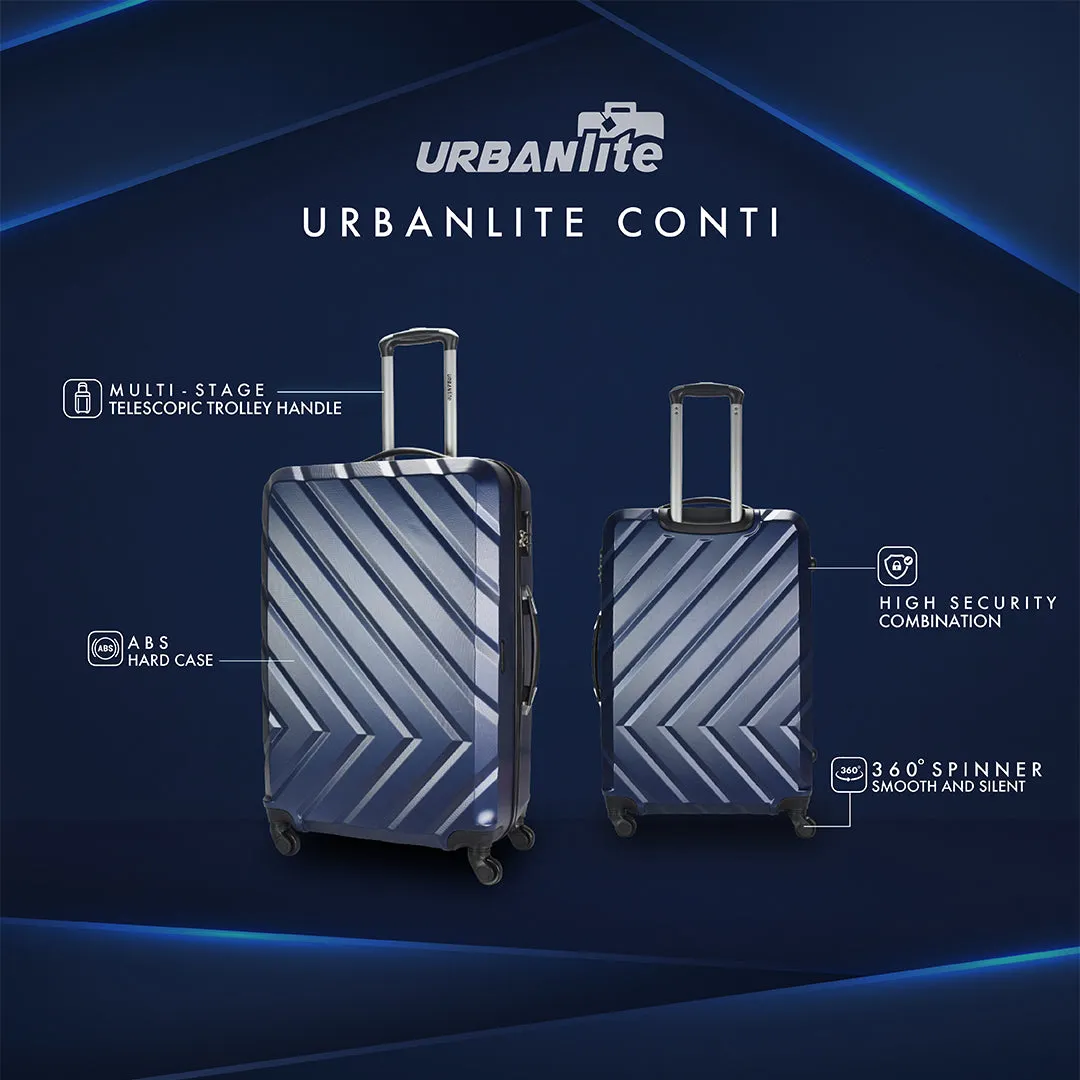 URBANlite Conti 20+24 Bundle | 4-Wheel Spinner | Anti-Scratch | Hard Case Luggage