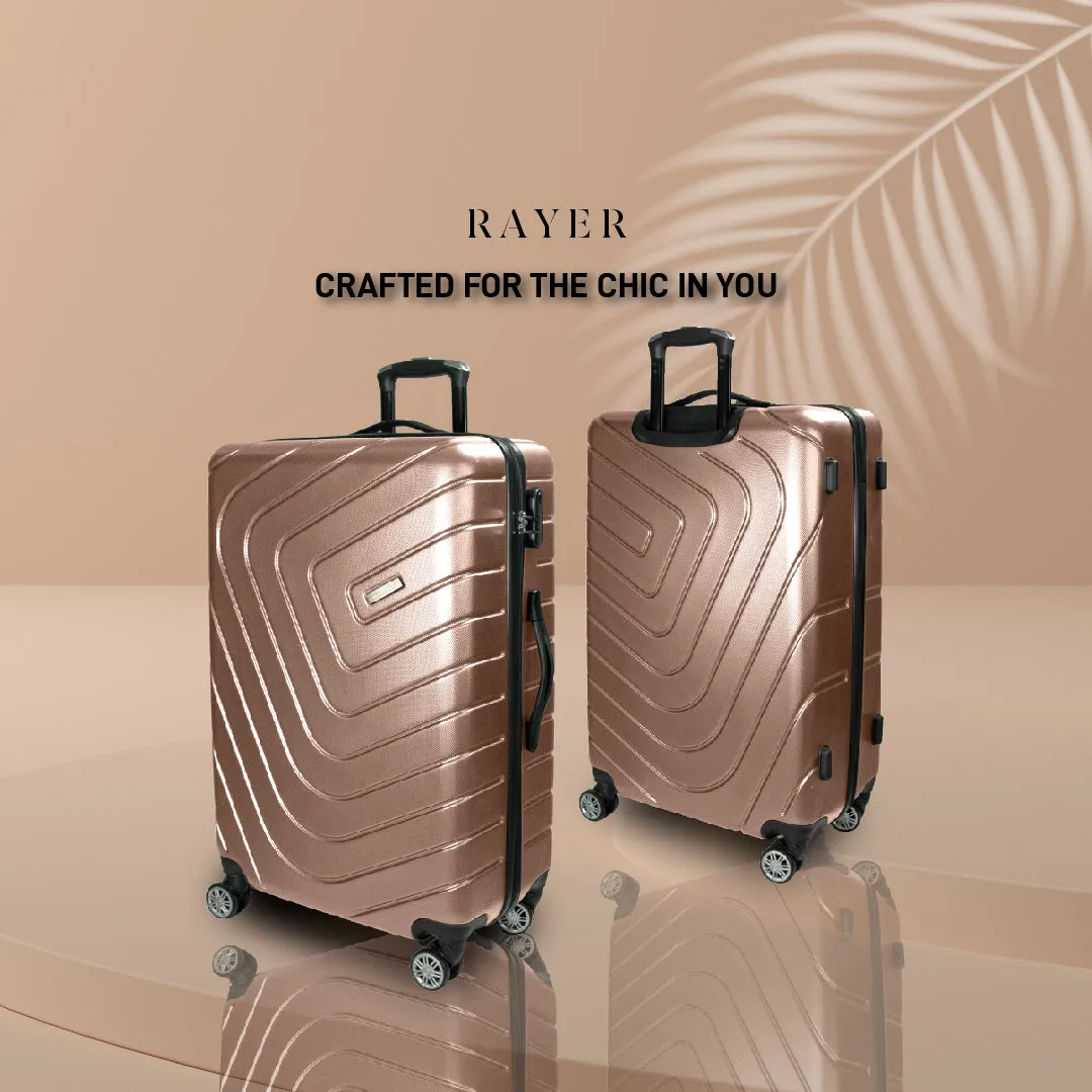 URBANlite Rayer 24+28 Bundle | 8-Wheel Spinner | Anti-Scratch | Hard Case Luggage