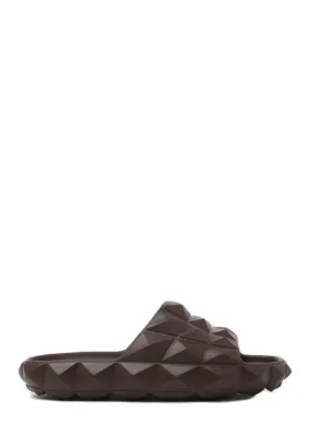 Valentino Garavani Roman Stud Slip-On Flat Slides