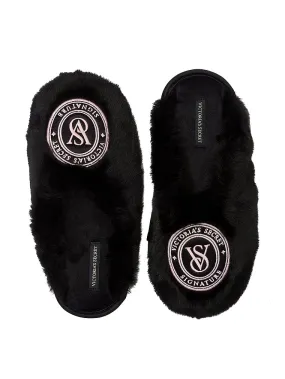 Victoria's Secret Closed-Toe Faux Fur Slippers