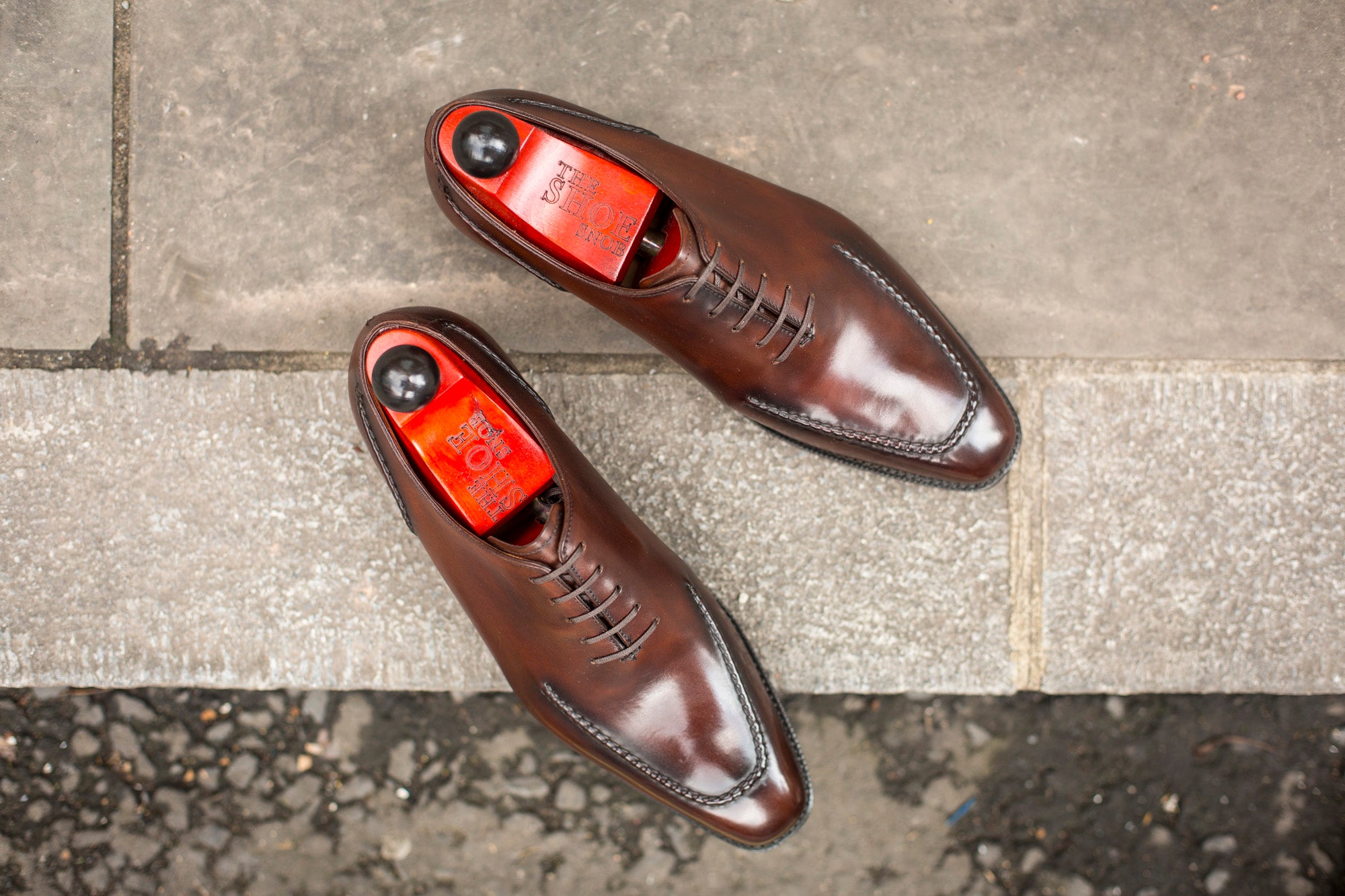 Whittier - MTO - Shaded Brown Calf - LPB Last - Single Leather Sole