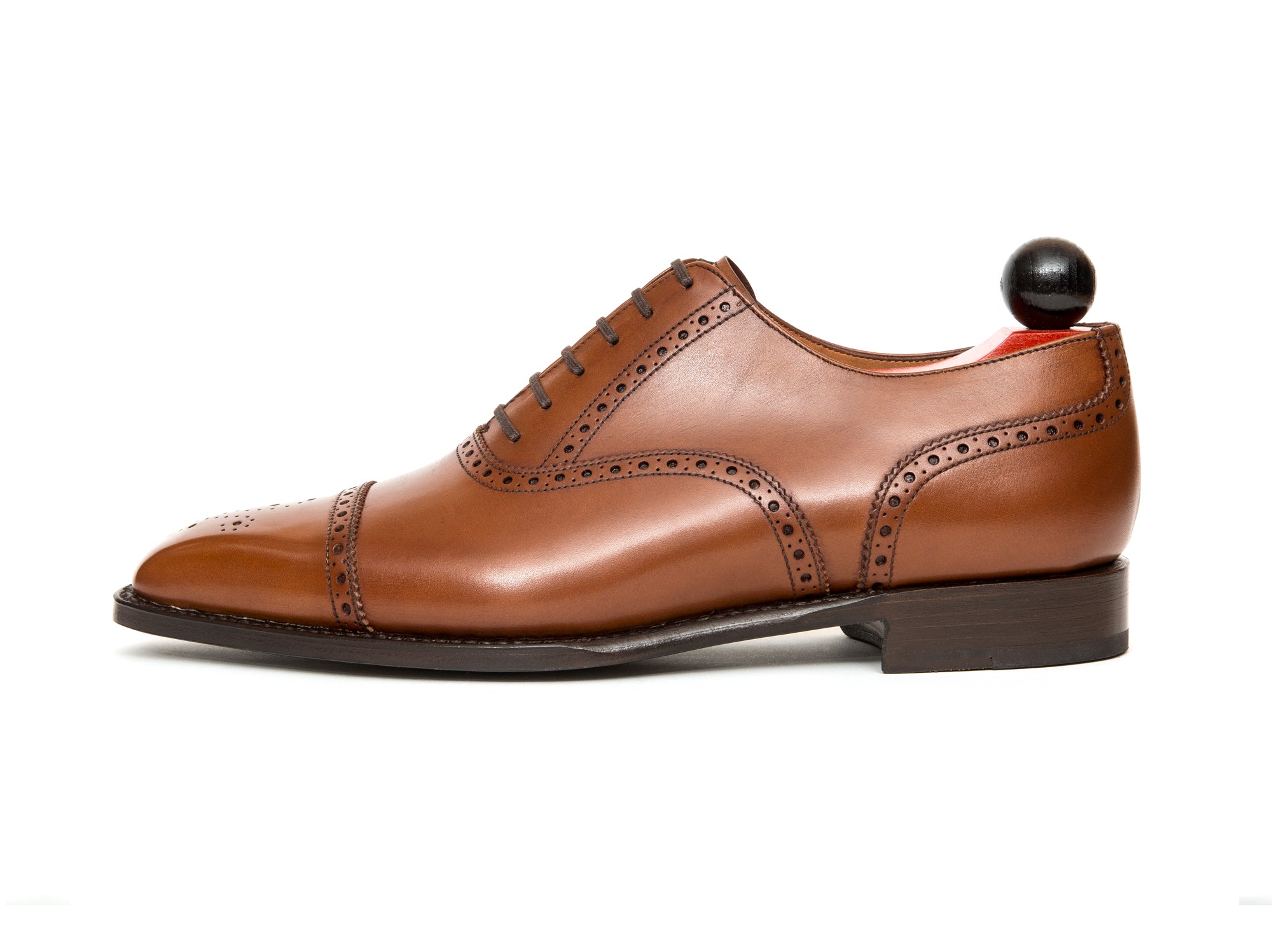 Windermere - MTO - Caramel Calf - MGF Last - Single Leather Sole