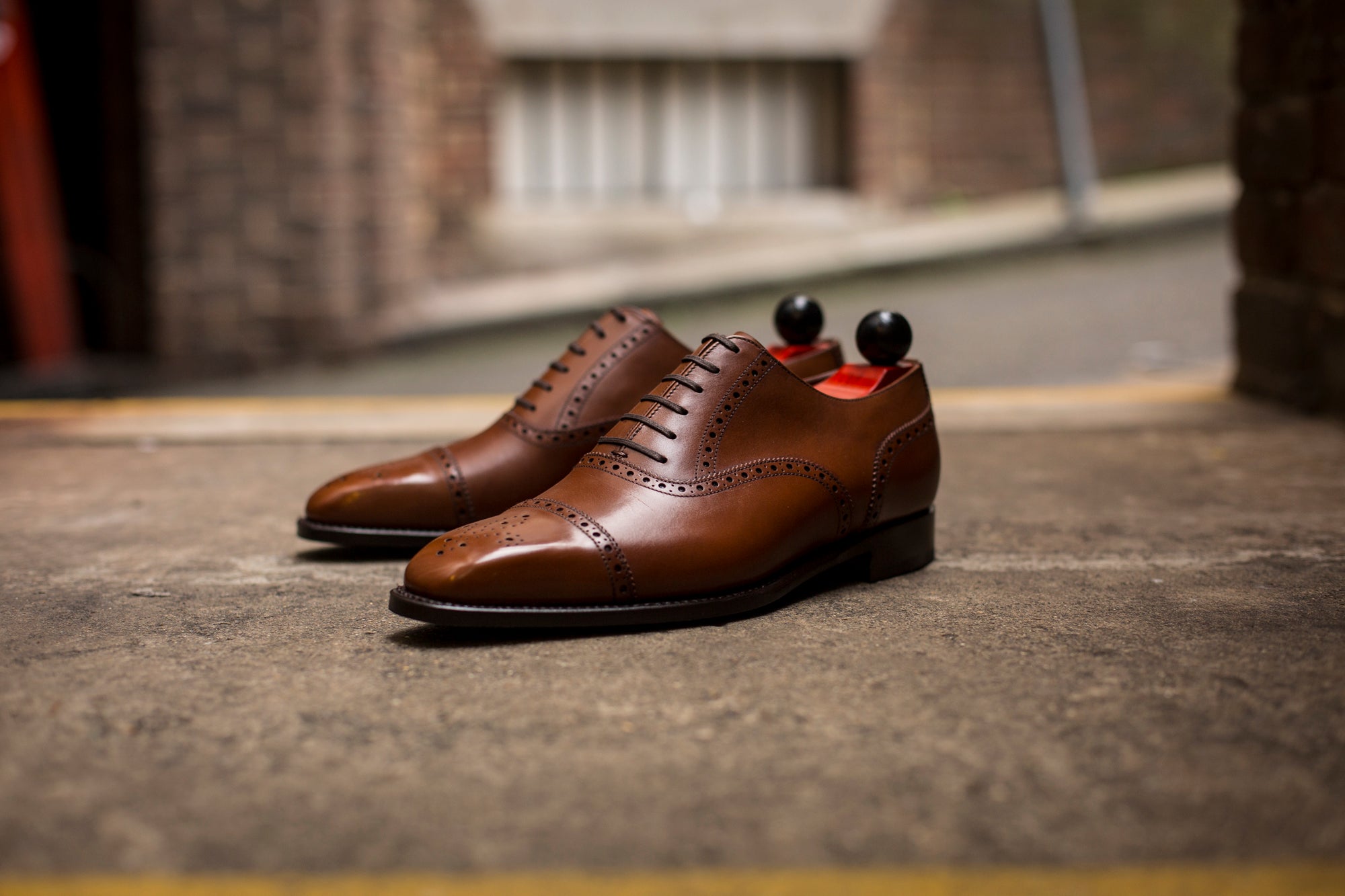 Windermere - MTO - Caramel Calf - MGF Last - Single Leather Sole