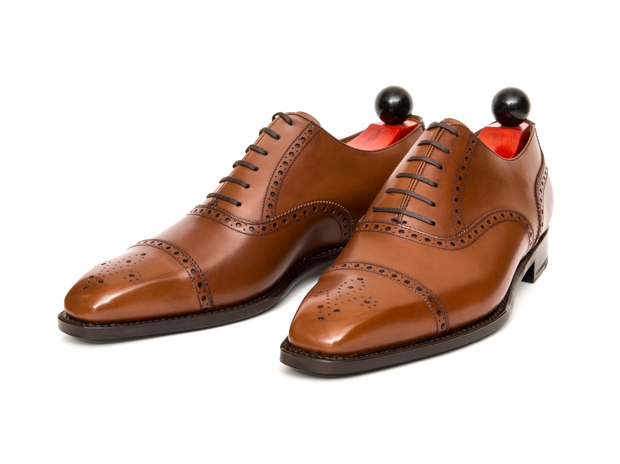 Windermere - MTO - Caramel Calf - MGF Last - Single Leather Sole