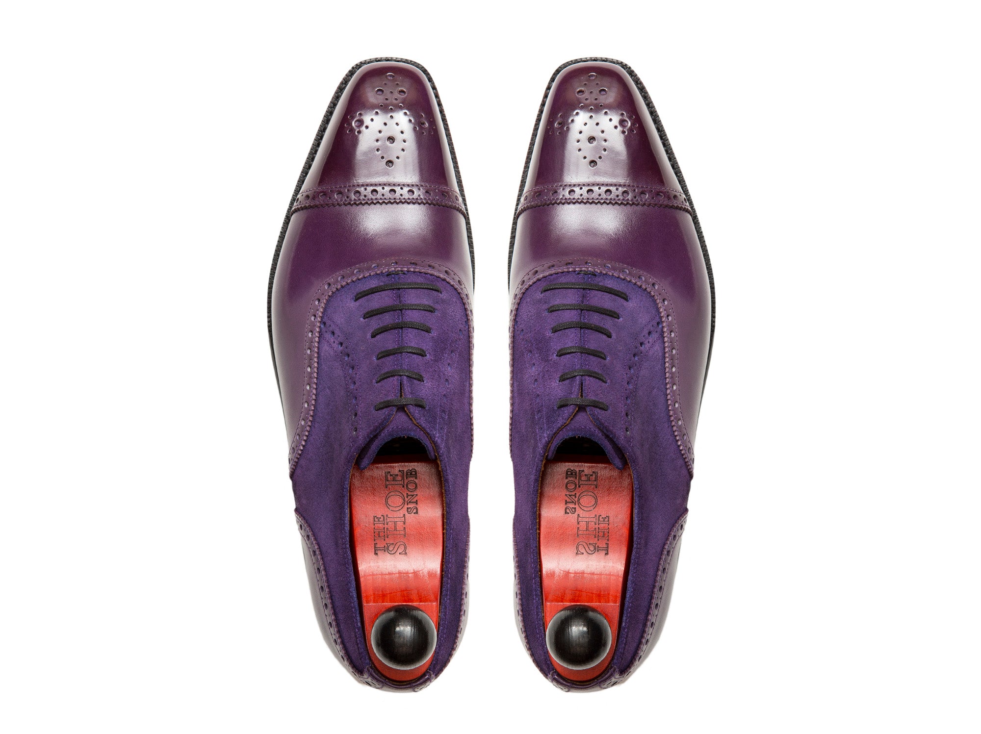 Windermere - MTO - Purple Calf / Purple Suede - LPB Last - Single Leather Sole